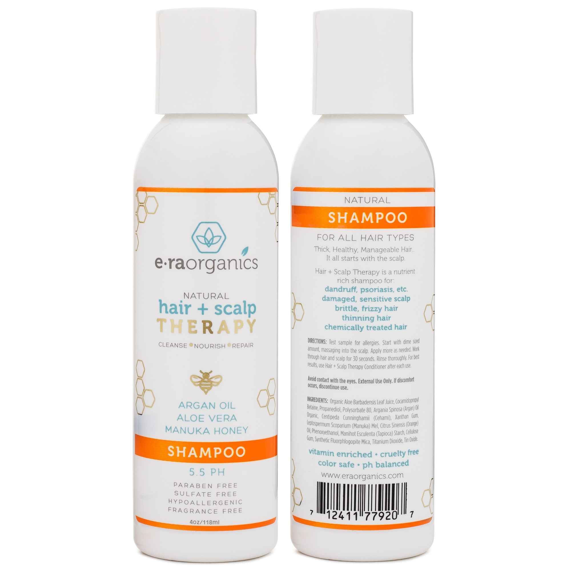 Sulfate Free Moisturizing Shampoo For Itchy, Dry Scalp, Dry Hair